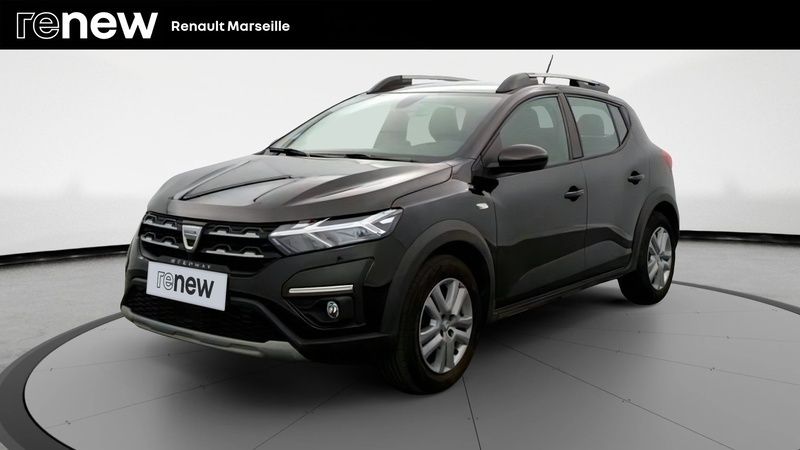 Noir Utilisé 2022 Dacia Sandero Comfort Citadine | 14 490 € (Prix juste) - Image 1/4
