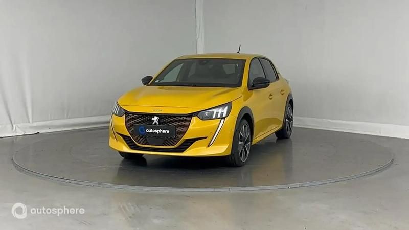 Jaune Occasion 2022 Peugeot 208 GT Citadine | 16 799 € (Prix juste) - Image 1/4