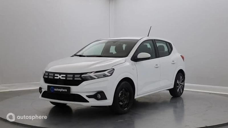 Blanc Utilisé 2024 Dacia Sandero Expression Citadine | 16 299 € (Bon prix) - Image 1/4