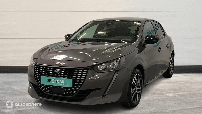 Gris Utilisé 2022 Peugeot 208 S Citadine | 15 999 € (Prix juste) - Image 1/4