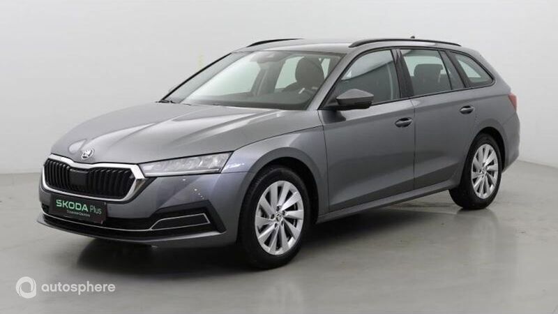 Gris Utilisé 2024 Skoda Octavia Ambition Break | 28 299 € (Prix juste) - Image 1/4