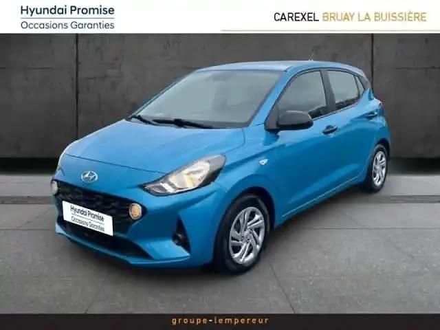 Occasion Hyundai i10 Eco 2023 Aqua turquoise métal Citadine