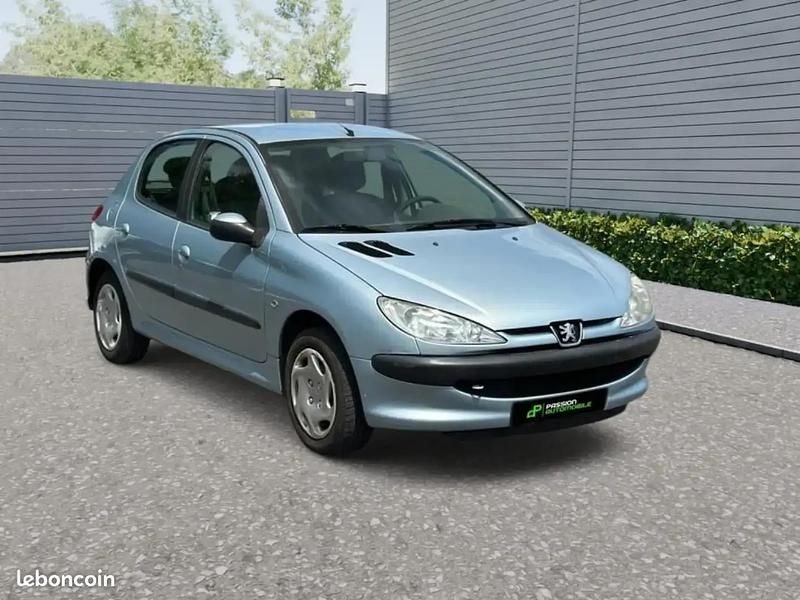 Bleu Utilisé 2003 Peugeot 206 Berline | 3 490 € - Image 1/4