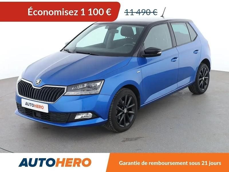 Bleu Occasion 2019 Skoda Fabia Citadine | 10 390 € - Image 1/2