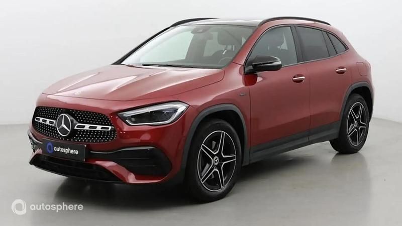Rouge Occasion 2021 Mercedes GLA250 AMG line SUV | 28 499 € (Super prix) - Image 1/4