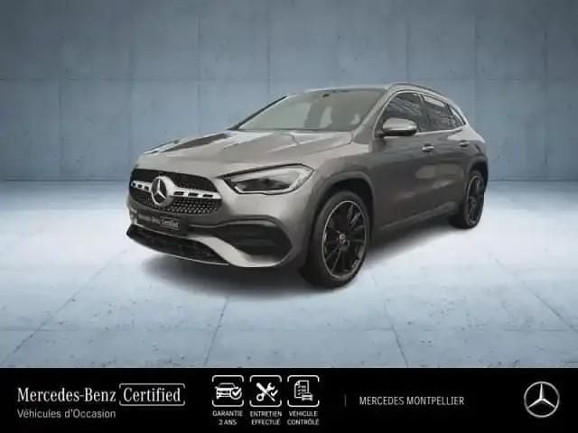 Gris montagne métallisé Occasion 2022 Mercedes GLA250 AMG line SUV | 33 900 € (Bon prix) - Image 1/4