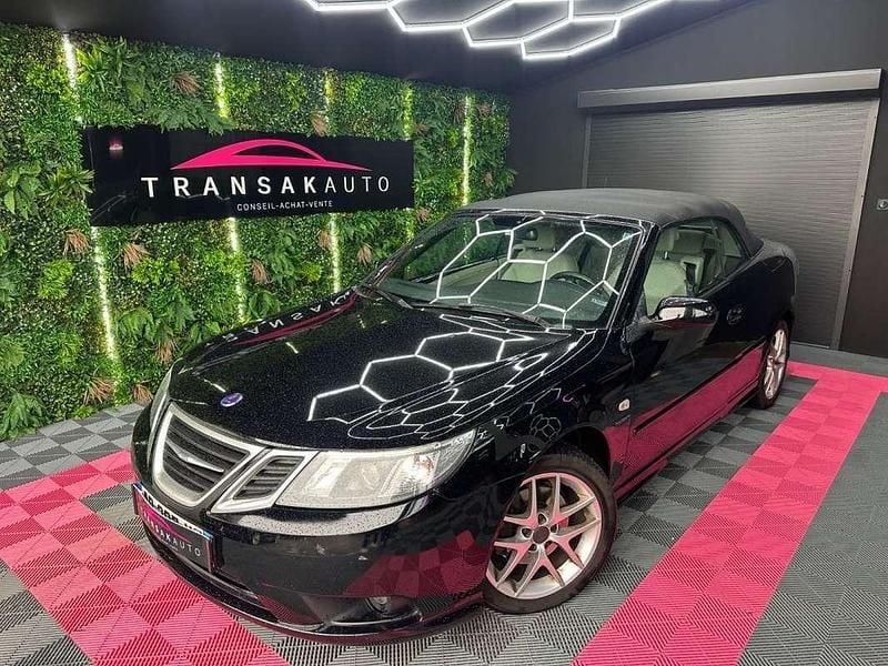 Occasion Saab 9-3 Cabriolet Linear 151 ch (111 kW) 2009 Noir Cabriolet