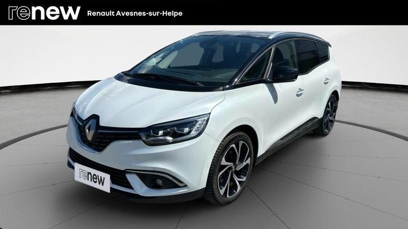 Blanc Utilisé 2021 Renault Grand Scénic IV Intens Monospace | 20 399 € - Image 1/4
