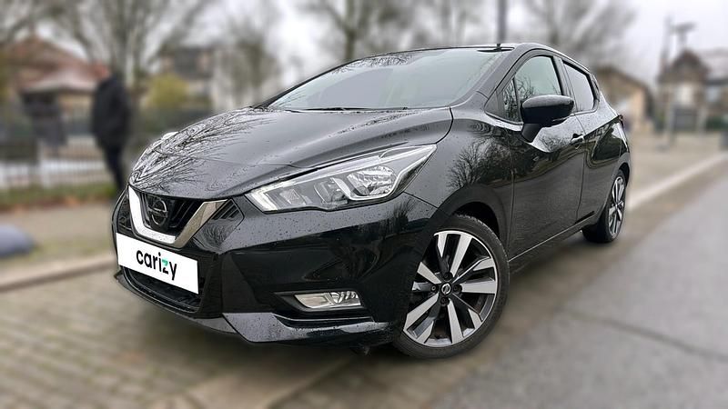 Noir Occasion 2020 Nissan Micra Tekna Berline | 12 690 € (Prix assez cher) - Image 1/4