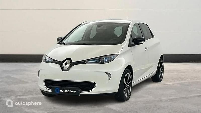 Blanc Occasion 2020 Renault Zoe Intens Citadine | 10 499 € (Prix juste) - Image 1/4