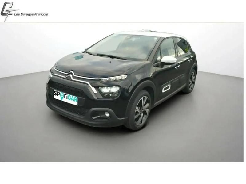Noir Occasion 2022 Citroën C3 PureTech Berline | 13 900 € (Prix cher) - Image 1/4
