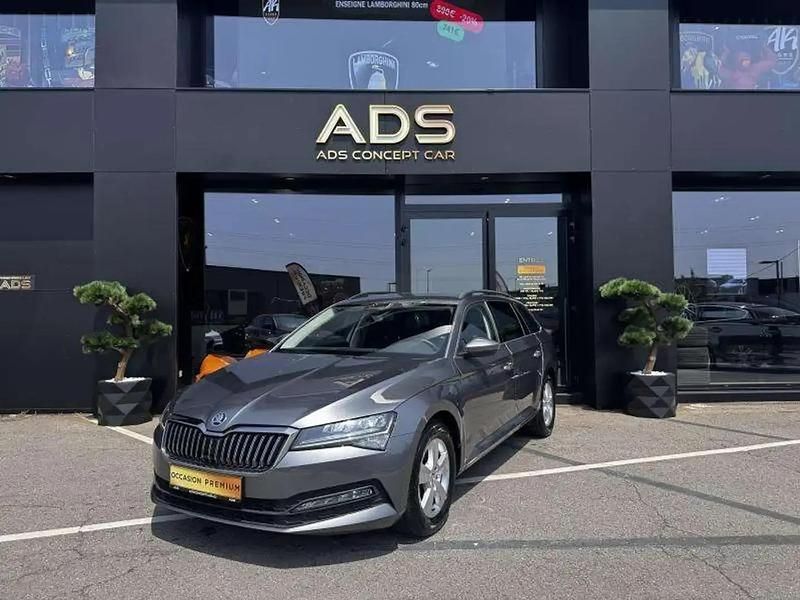 Gris Utilisé 2022 Skoda Superb Ambition Break | 22 553 € (Super prix) - Image 1/4