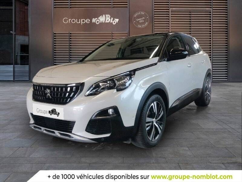 Blanc Utilisé 2018 Peugeot 3008 S SUV | 12 990 € (Prix juste) - Image 1/3