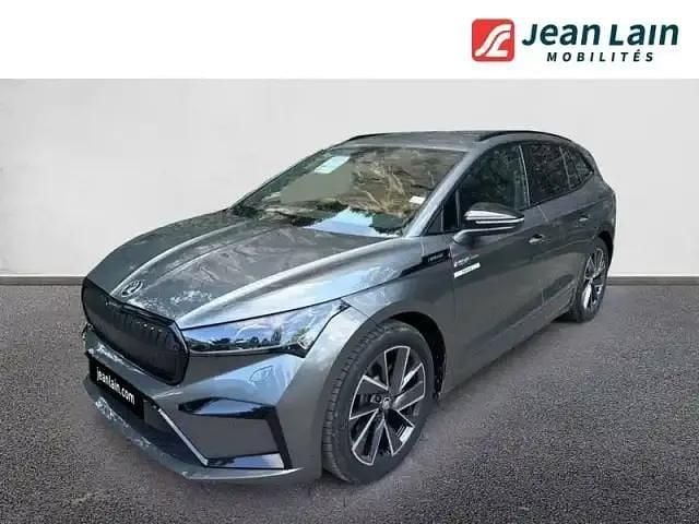 Gris Utilisé 2024 Skoda Enyaq iV SportLine SUV | 33 390 € (Prix juste) - Image 1/4