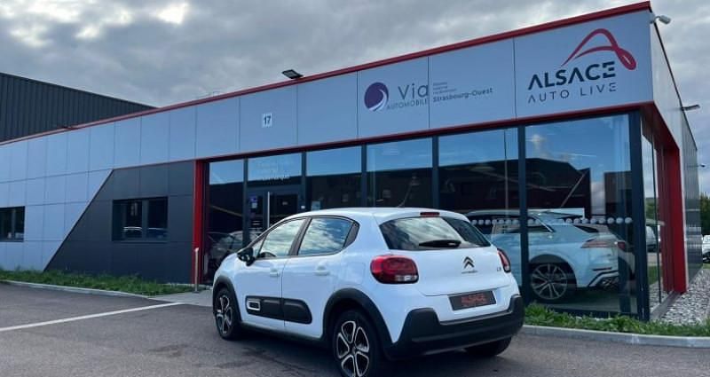 Blanc Utilisé 2021 Citroën C3 Feel Citadine | 9 690 € - Image 1/3