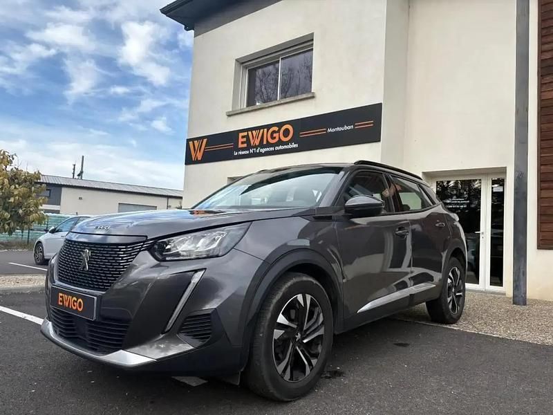 Gris Occasion 2020 Peugeot 2008 Allure+ SUV | 11 990 € (Super prix) - Image 1/4