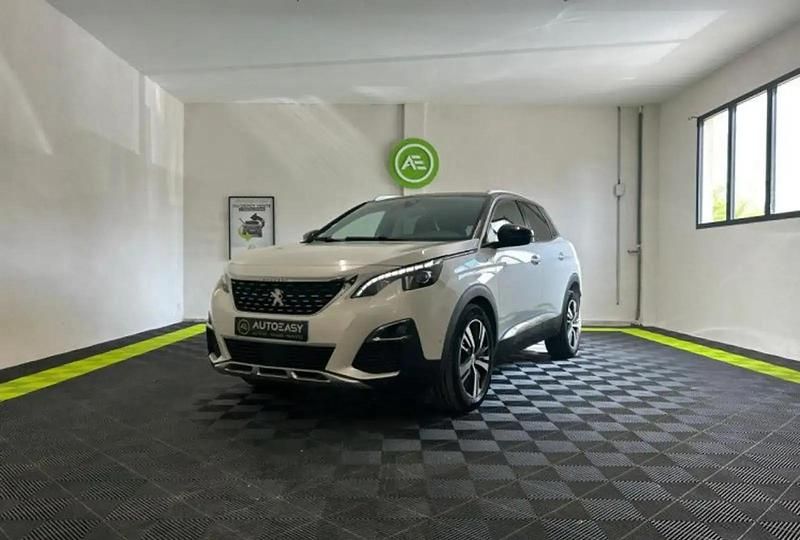 Blanc Occasion 2017 Peugeot 3008 GT-line Monospace | 13 990 € (Prix juste) - Image 1/4