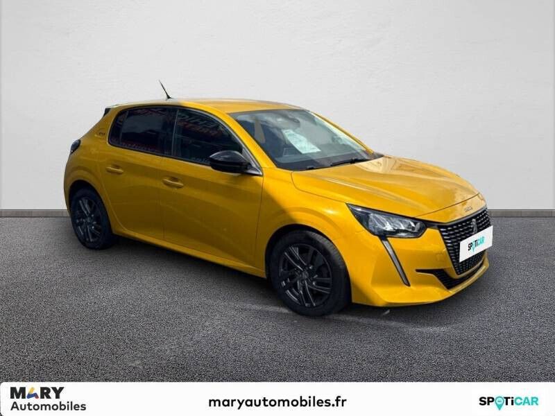 Occasion Peugeot 208 Style 100 ch (73 kW) 2022 Jaune Citadine