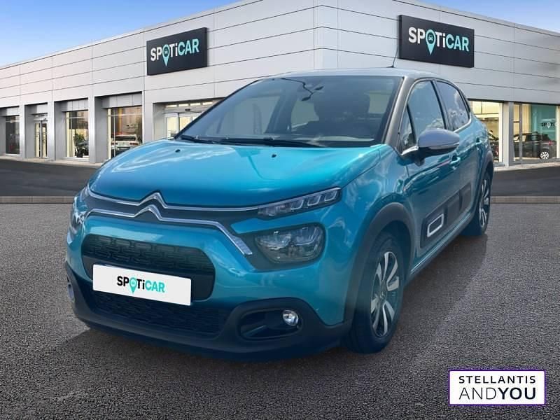 Bleue Utilisé 2023 Citroën C3 PureTech Citadine | 12 990 € (Prix juste) - Image 1/4