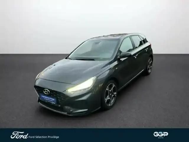 Shadow grey Occasion 2022 Hyundai i30 N Line Berline | 18 490 € (Bon prix) - Image 1/4