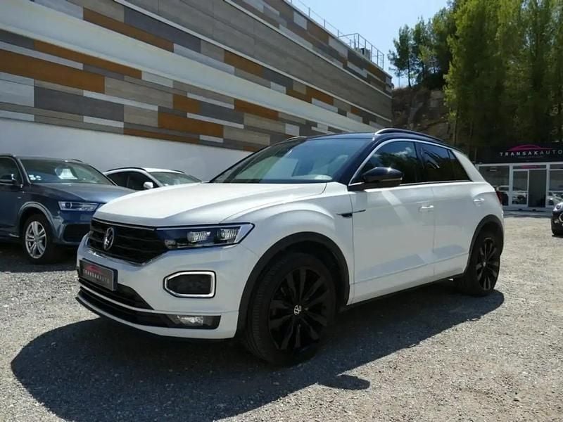 Blanc Occasion 2020 VW T-Roc R-line SUV | 23 990 € (Bon prix) - Image 1/4