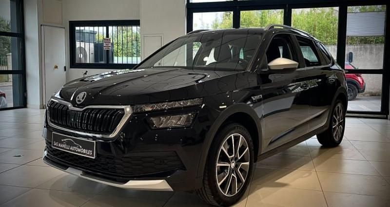 Occasion Skoda Kamiq ScoutLine 110 ch (80 kW) 2022 Noir SUV