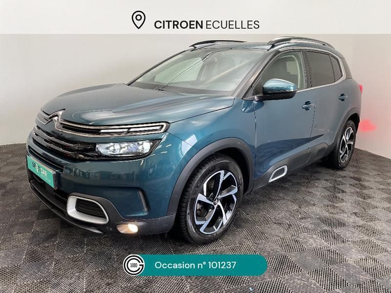 Bleu Utilisé 2019 Citroën C5 Aircross Shine SUV | 18 980 € (Bon prix) - Image 1/4