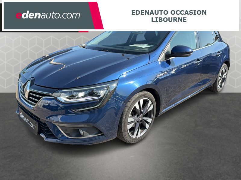 Bleu Utilisé 2019 Renault Mégane IV Intens Berline | 13 490 € (Prix juste) - Image 1/3
