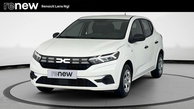 Blanc Utilisé 2024 Dacia Sandero Essentiel Citadine | 14 299 € (Bon prix) - Image 1/4