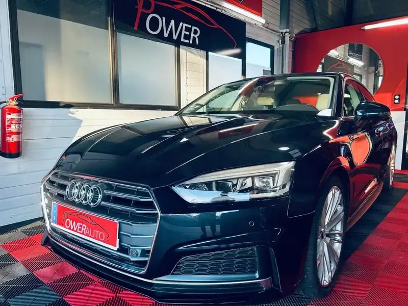 Gris Utilisé 2017 Audi A5 Coupé | 22 990 € (Prix juste) - Image 1/4