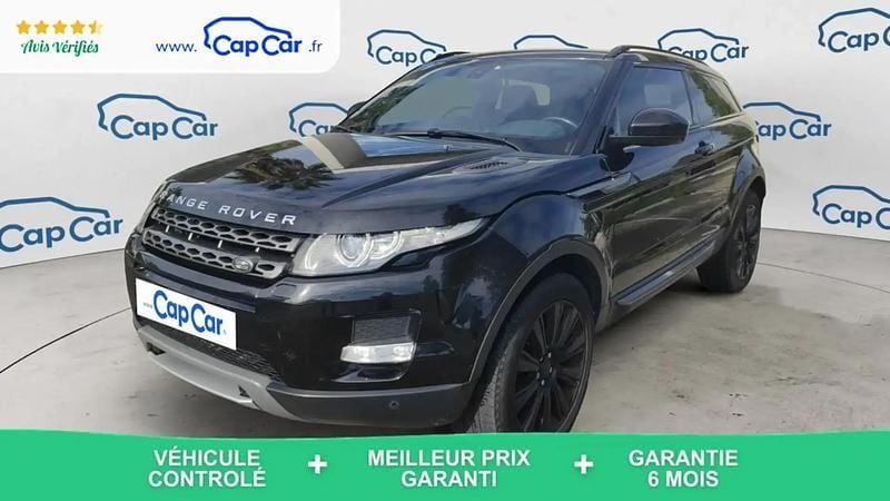 Noir Utilisé 2014 Land Rover Range Rover evoque SUV | 13 990 € (Super prix) - Image 1/4