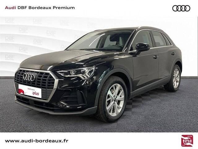 Noir mythe métallisé Utilisé 2022 Audi Q3 Advanced Plus SUV | 31 990 € (Bon prix) - Image 1/4