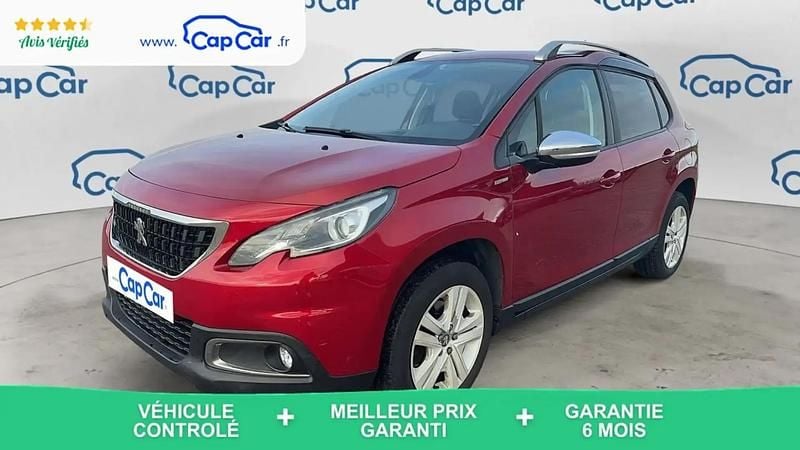 Rouge Occasion 2019 Peugeot 2008 Style SUV | 10 990 € (Super prix) - Image 1/4