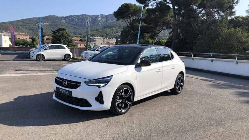 Blanc Utilisé 2021 Opel Corsa Ultimate Berline | 13 400 € (Prix juste) - Image 1/4