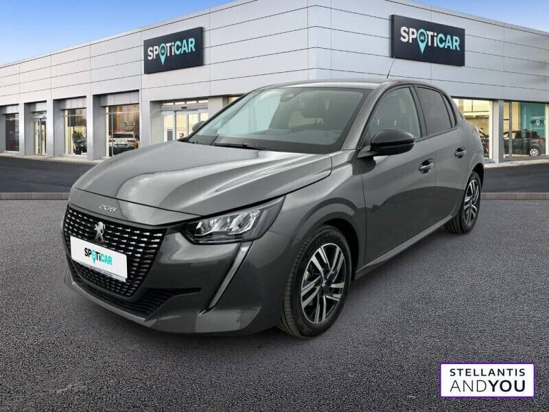 Gris Utilisé 2023 Peugeot 208 Allure Citadine | 15 790 € (Prix juste) - Image 1/4