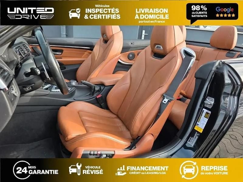 Occasion BMW M4 Cabriolet 431 ch (317 kW) 2016 Noir Cabriolet