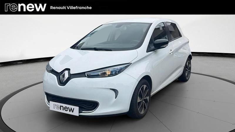 Blanc Occasion 2019 Renault Zoe Intens Citadine | 6 480 € (Bon prix) - Image 1/4