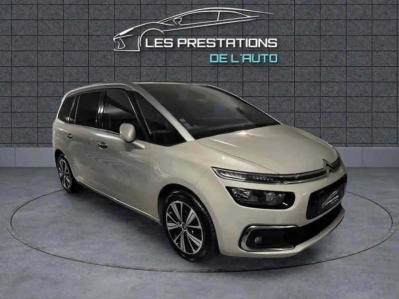 Beige Utilisé 2016 Citroën Grand C4 Picasso PureTech Monospace | 10 900 € (Bon prix) - Image 1/4
