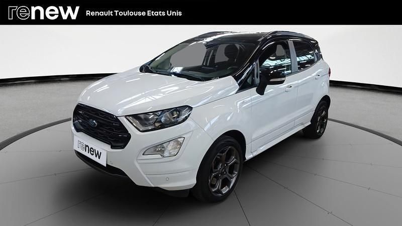 Blanc Occasion 2019 Ford Ecosport ST-Line SUV | 12 990 € (Prix juste) - Image 1/4