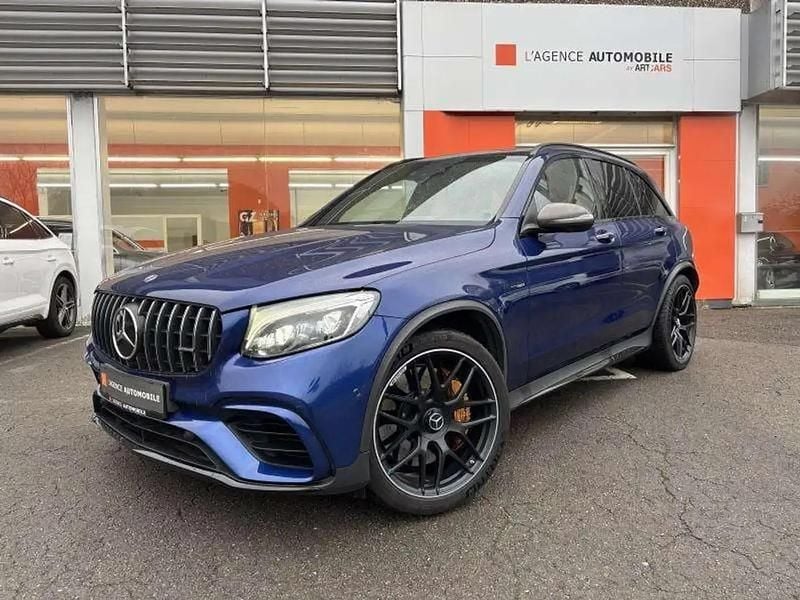 Occasion Mercedes GLC63 AMG AMG 510 ch (375 kW) 2018 Bleu SUV