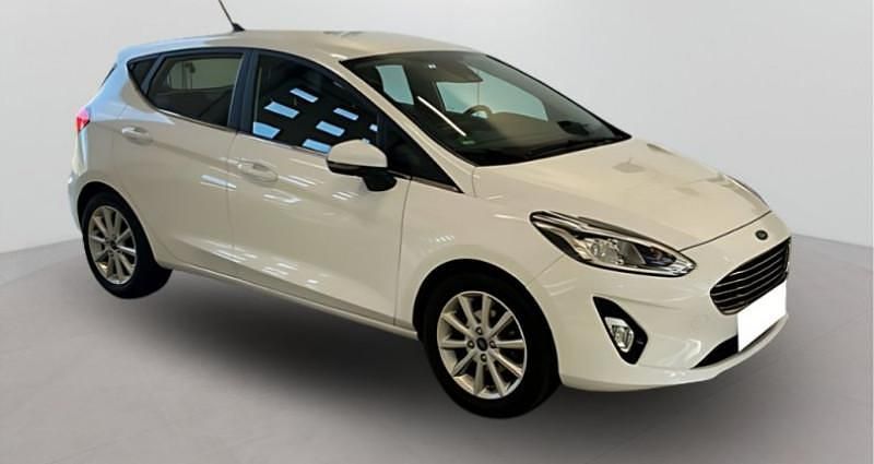 Noir Utilisé 2020 Ford Fiesta Titanium Citadine | 10 990 € (Prix juste) - Image 1/4