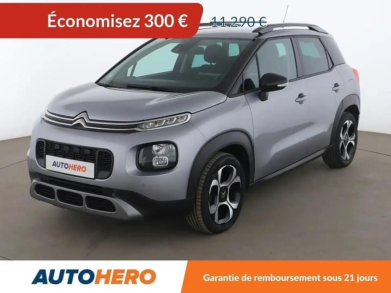 Gris Utilisé 2020 Citroën C3 Aircross PureTech SUV | 10 990 € (Bon prix) - Image 1/2