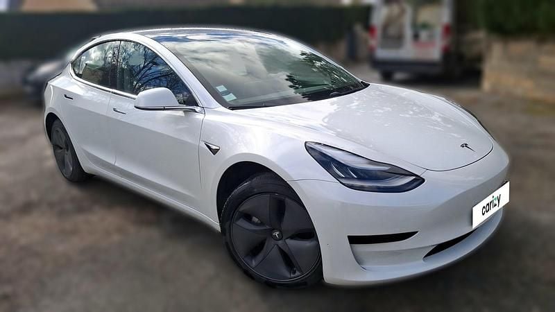 Occasion Tesla Model 3 Standard Range Plus 202 kW (275 ch) 2019 Blanc Berline