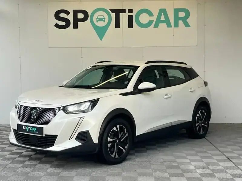 Blanc Utilisé 2022 Peugeot e-2008 Allure SUV | 17 190 € (Bon prix) - Image 1/4