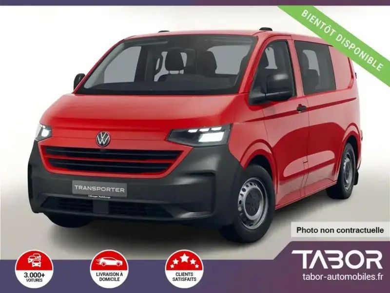 Rouge Nouvelle 2025 VW T6.1 Van | 44 862 € (Prix assez cher) - Image 1/4