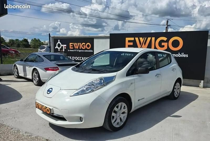 Blanc Utilisé 2016 Nissan Leaf Citadine | 6 489 € - Image 1/4