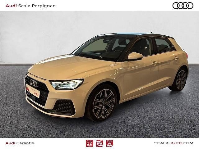 Blanc glacier métallisé Utilisé 2022 Audi A1 Sportback Advanced Plus Citadine | 20 990 € (Prix juste) - Image 1/4