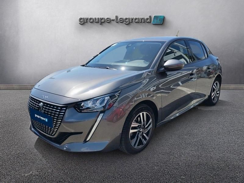 Gris Utilisé 2021 Peugeot 208 Allure Citadine | 13 480 € (Prix juste) - Image 1/4