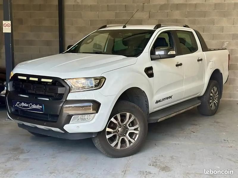 Blanc Utilisé 2017 Ford Ranger Wildtrack Pick-up | 28 990 € - Image 1/4