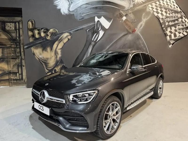 Occasion Mercedes GLC300e AMG line 321 ch (236 kW) 2021 Gris Coupé